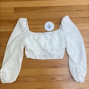 NWT Princess Polly White Top